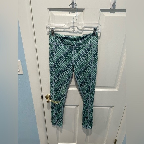 Z by ZELLA Girls High Waist Printed Daily Leggings Size XL(14/16) New - Picture 1 of 5